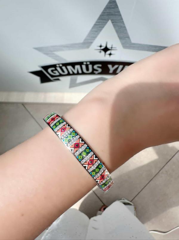 Mineli Kelepçe Bilezik